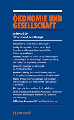 Ökonomie und Gesellschaft / Steuern und Gesellschaft