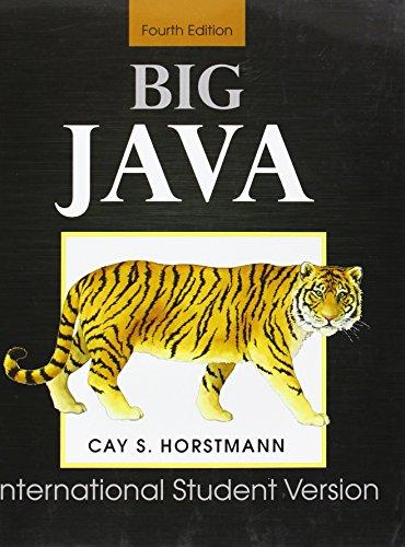 Big Java (For Java 7 & 8)