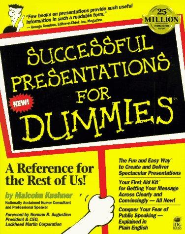 Successful Presentations for Dummies (Series)