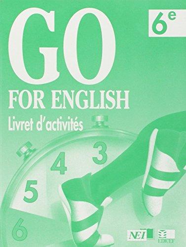 Go for English 6e / Livret d'activités (Afrique de l'Ouest)