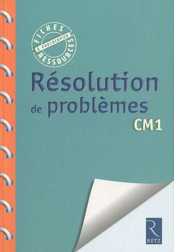 Résolution de problèmes, CM1