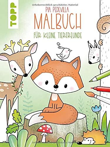 Pia Pedevilla Malbuch - Für kleine Tierfreunde: Malbuch für Kinder ab 5 Jahren