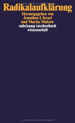 Radikalaufklärung (suhrkamp taschenbuch wissenschaft)