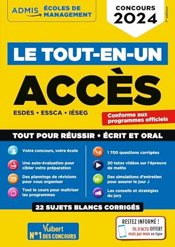 Accès : ESDES, ESSCA, IESEG : le tout-en-un, concours 2024