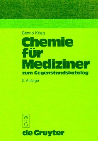 Chemie für Mediziner zum Gegenstandskatalog