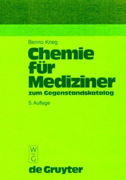 Chemie für Mediziner zum Gegenstandskatalog