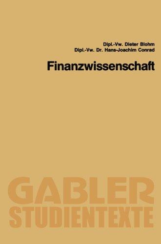 Finanzwissenschaft (Gabler-Studientexte)