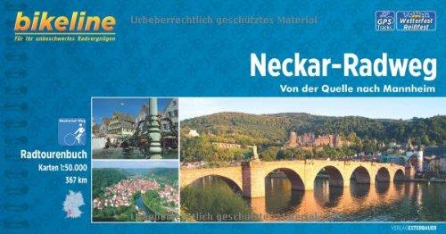 Bikeline Neckar-Radweg: Von der Quelle nach Mannheim. Radtourenbuch, 367 km,  1 : 50 000, wetterfest/reißfest, GPS-Tracks-Download