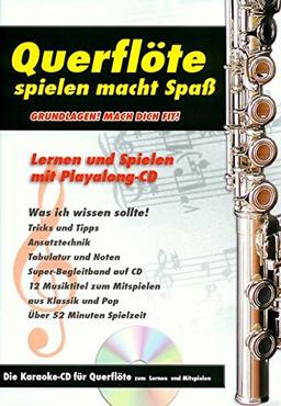 Querflöte spielen macht Spaß! Karaoke CD zum Lernen