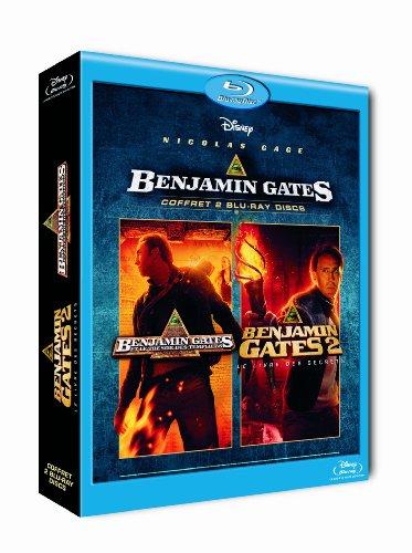 Benjamin Gates et le trésor des templiers + Benjamin Gates et le livre des secrets - Coffret 2 Blu-Ray [Blu-ray] [FR IMPORT]