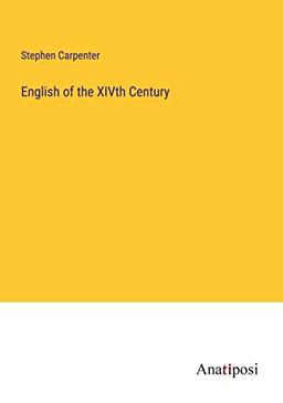 English of the XIVth Century