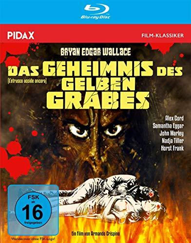 Bryan Edgar Wallace: Das Geheimnis des gelben Grabes - Remastered Edition / Spannender Gruselkrimi mit Starbesetzung + Bonusmaterial (Pidax Film-Klassiker) [Blu-ray]