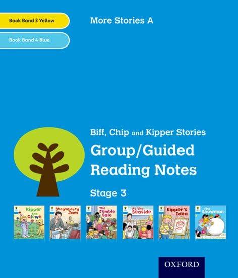 Oxford Reading Tree: Level 3: More Stories A: Group/Guided Reading Notes