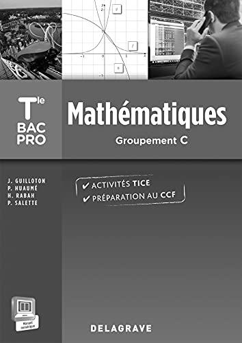 Mathématiques Terminale Bac Pro Groupement C (2015) - Spécimen enseignant avec corrigés