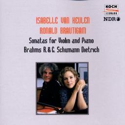 Violinsonaten von Brahms, Dietrich und Clara und Robert Schumann