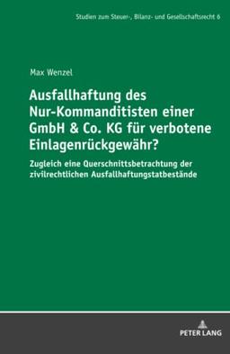 Ausfallhaftung des Nur-Kommanditisten einer GmbH & Co. KG für verbotene Einlagenrückgewähr?: Zugleich eine Querschnittsbetrachtung der ... Bilanz- und Gesellschaftsrecht, Band 6)