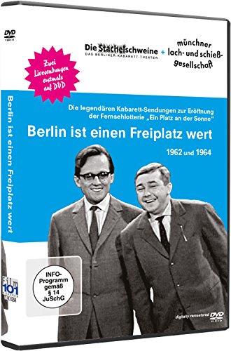 Berlin ist einen Freiplatz wert - Die legendären Kabarett-Sendungen zur Eröffnung der Fernsehlotterie &#34;Ein Platz an der Sonne&#34; 1962 und 1964 [2 DVDs]