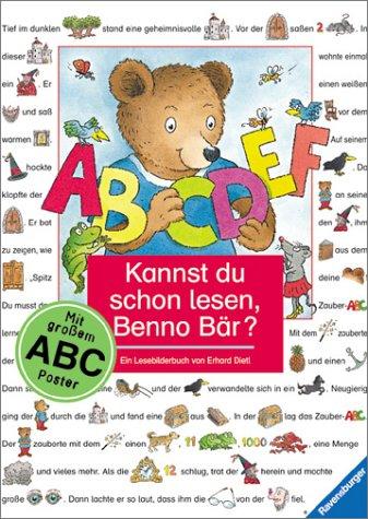 Lesebilderbuch: Kannst du schon lesen, Benno Bär?: Mit großem ABC-Poster