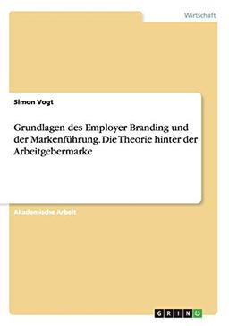 Grundlagen des Employer Branding und der Markenführung. Die Theorie hinter der Arbeitgebermarke