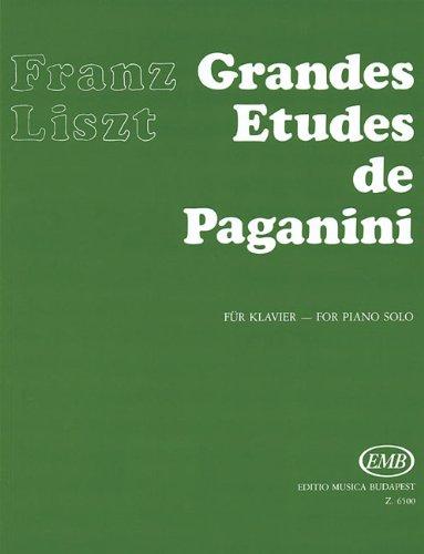 Grandes Etudes de Paganini: Piano Solo