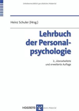 Lehrbuch der Personalpsychologie