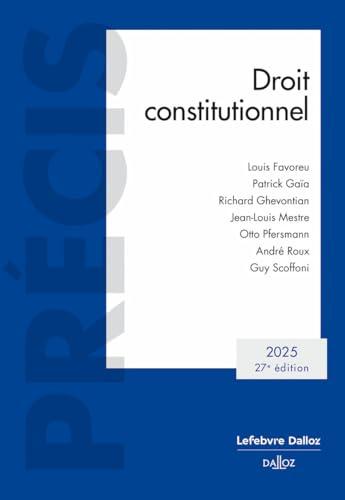 Droit constitutionnel 2025