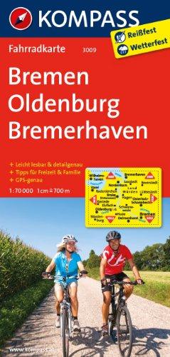 Bremen - Oldenburg - Bremerhaven 1 : 70 000: Fahrradkarte. GPS-genau. Fahrradkarte. GPS-genau. Leicht lesbar & detailgenau. Tipps für Freizeit & Familie