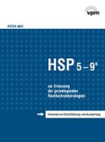 HSP 5-9 B: Die Hamburger Schreib-Probe. Hinweise zur Durchführung und Auswertung