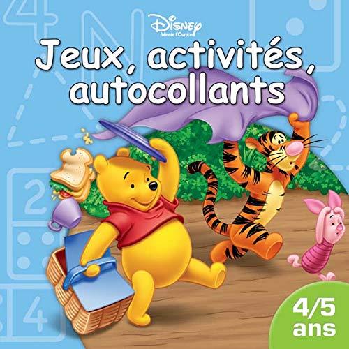 Winnie l'ourson : jeux, activités, autocollants : 4-5 ans