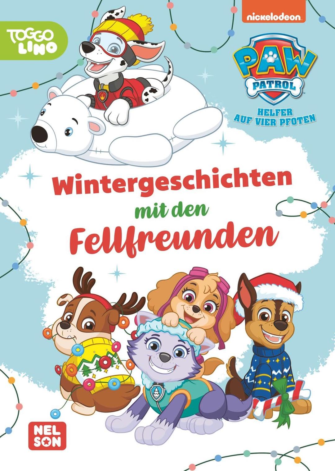 PAW Patrol Geschichtenbuch: Wintergeschichten mit den Fellfreunden: mit PAW-Patrol-Weihnachtsgeschichte | Festliche Vorlesegeschichten für Kinder ab 3 Jahren