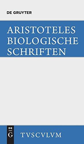 Biologische Schriften (Sammlung Tusculum)