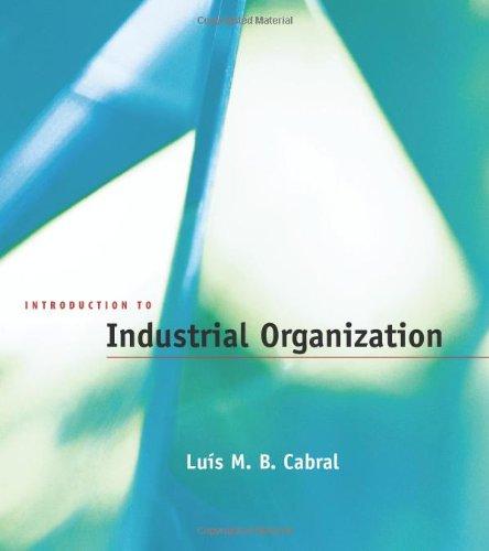 Introduction to Industrial Organization