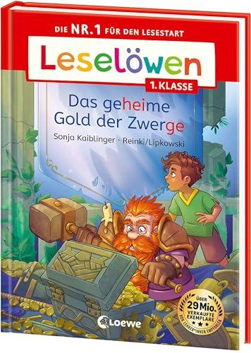 Leselöwen 1. Klasse - Das geheime Gold der Zwerge: Die Nr. 1 für den Lesestart - Mit Leselernschrift ABeZeh - Erstlesebuch für Kinder ab 6 Jahren