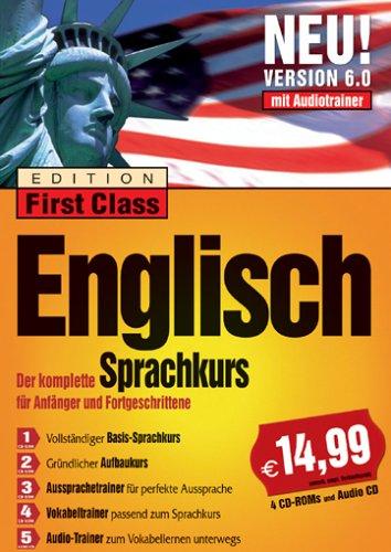 First Class Sprachkurs 6.0 Englisch (4 CD-ROMs + 1 Audio-CD)