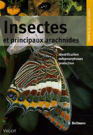 Guide Vigot des insectes et principaux arachnides : identification, métamorphoses, protection