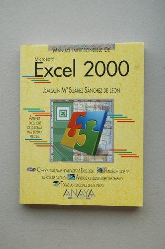 Excel 2000 (Manuales Imprescindibles)