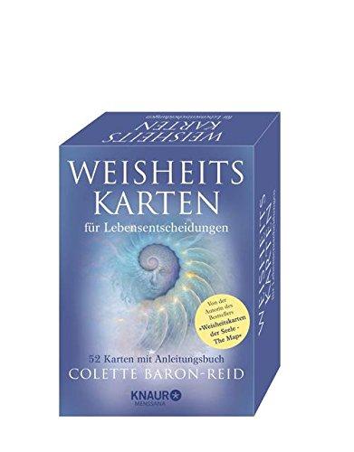 Weisheitskarten für Lebensentscheidungen: 52 Karten mit Anleitungsbuch