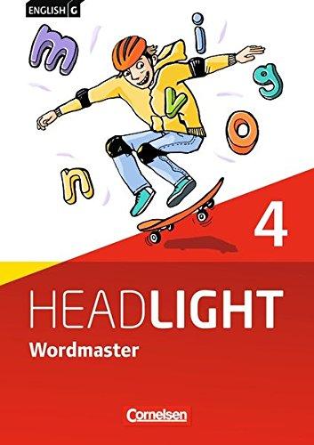 English G Headlight - Allgemeine Ausgabe: Band 4: 8. Schuljahr - Wordmaster mit Lösungen: Vokabellernbuch