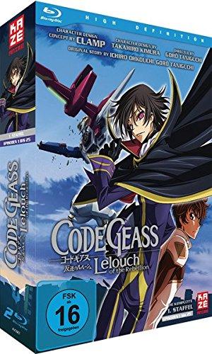 Code Geass - Lelouch of the Rebellion - Staffel 1 / Gesamtbox - Episoden 01-25 [Blu-ray-Box mit Schuber]