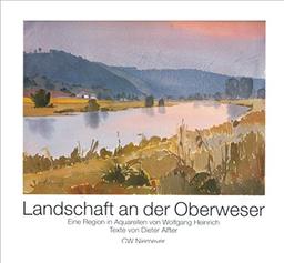 Landschaft an der Oberweser: Eine Region in Aquarellen