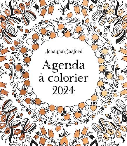 Agenda à colorier 2024