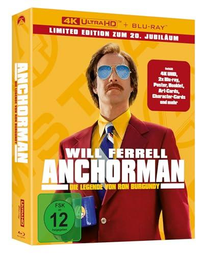 Anchorman: Die Legende von Ron Burgundy - Limited Collector's Edition [4K Ultra HD] + [Blu-ray] + [Bonus Blu-ray]