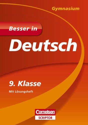 Besser in Deutsch - Gymnasium 9. Klasse