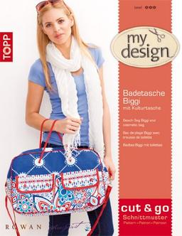 my design "Badetasche Biggi": mit Kulturtasche