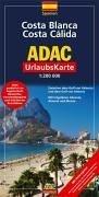 Costa Blanca, Costa Cálida: 1:200000. Zwischen dem Golf von Valencia und dem Golf von Almeria. Mit Cityplänen Alicante, Almeria und Murcia (ADAC Karten Spanien / 1:150000)