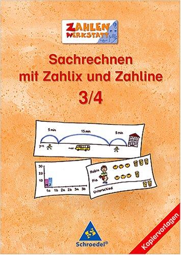 Sachrechnen mit Zahlix und Zahline