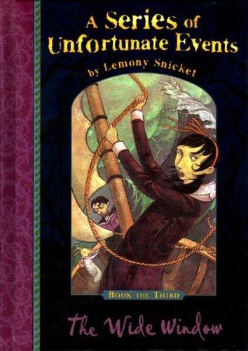 Snicket, Lemony, Vol.3 : The Wide Window; Das zerbrochene Fenster, engl. Ausgabe (A Series of Unfortunate Events)